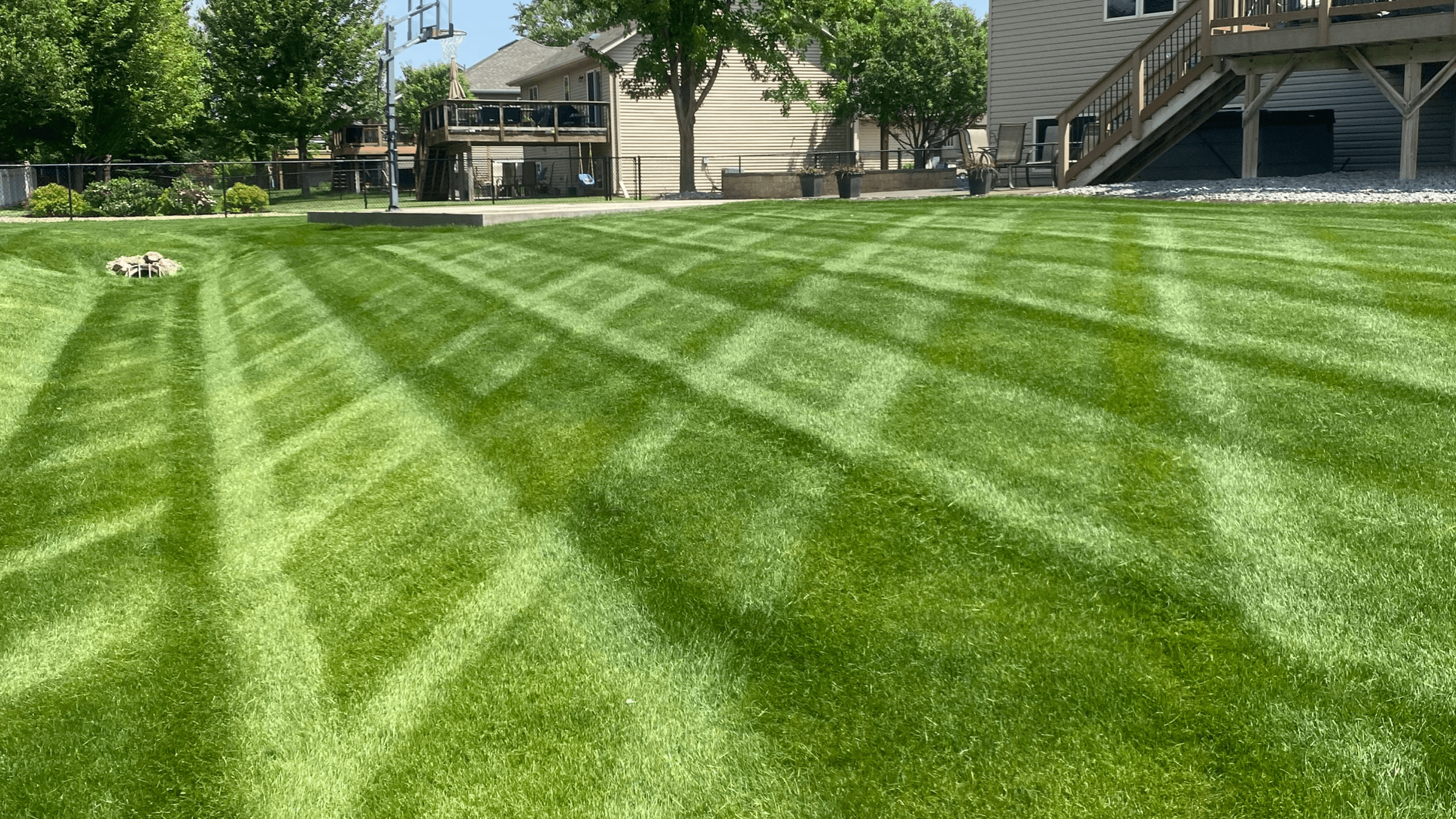 Full Lawn Renovation in Owatonna, MN