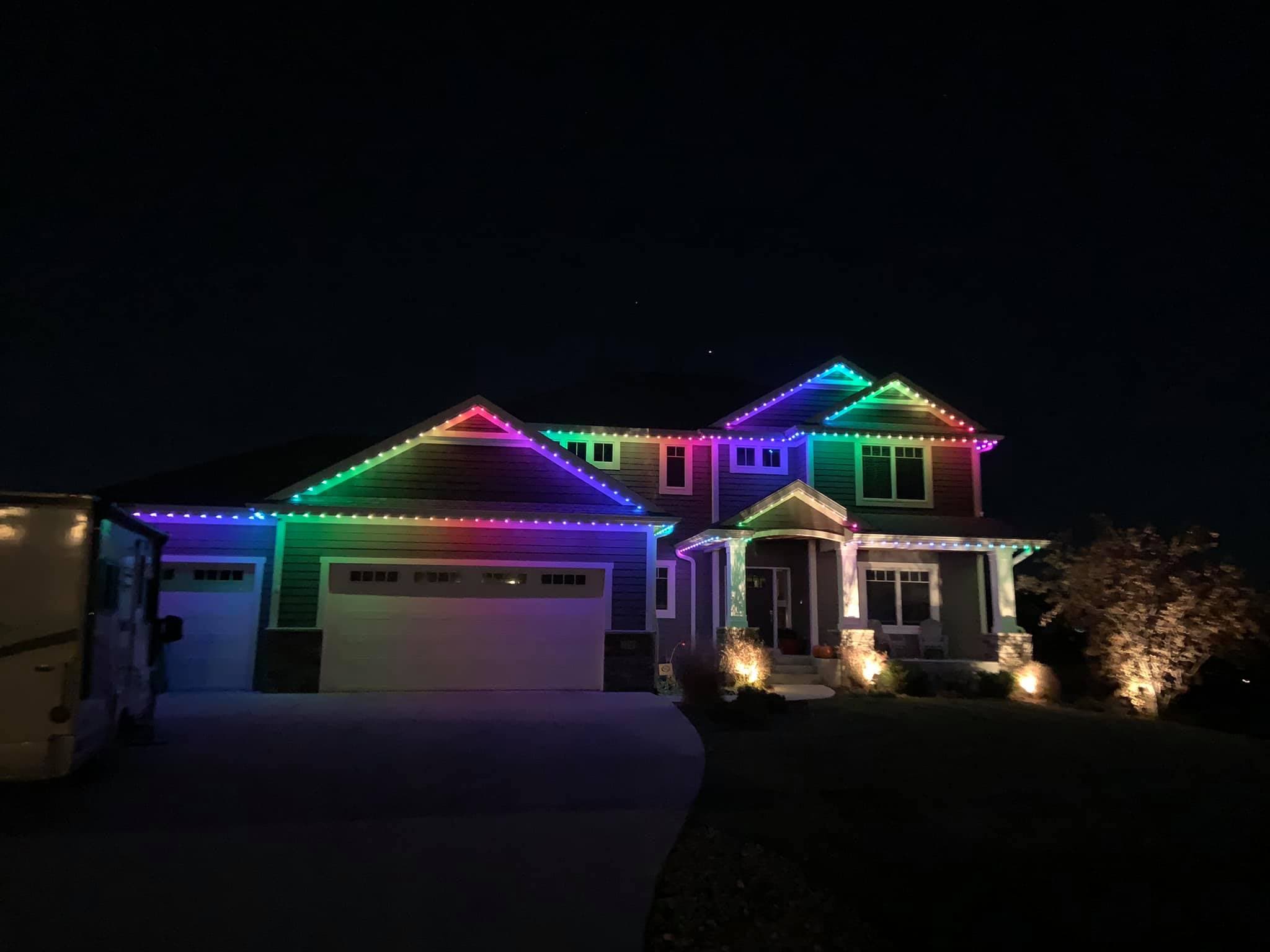 Residential Rainbow Display in Faribault, MN