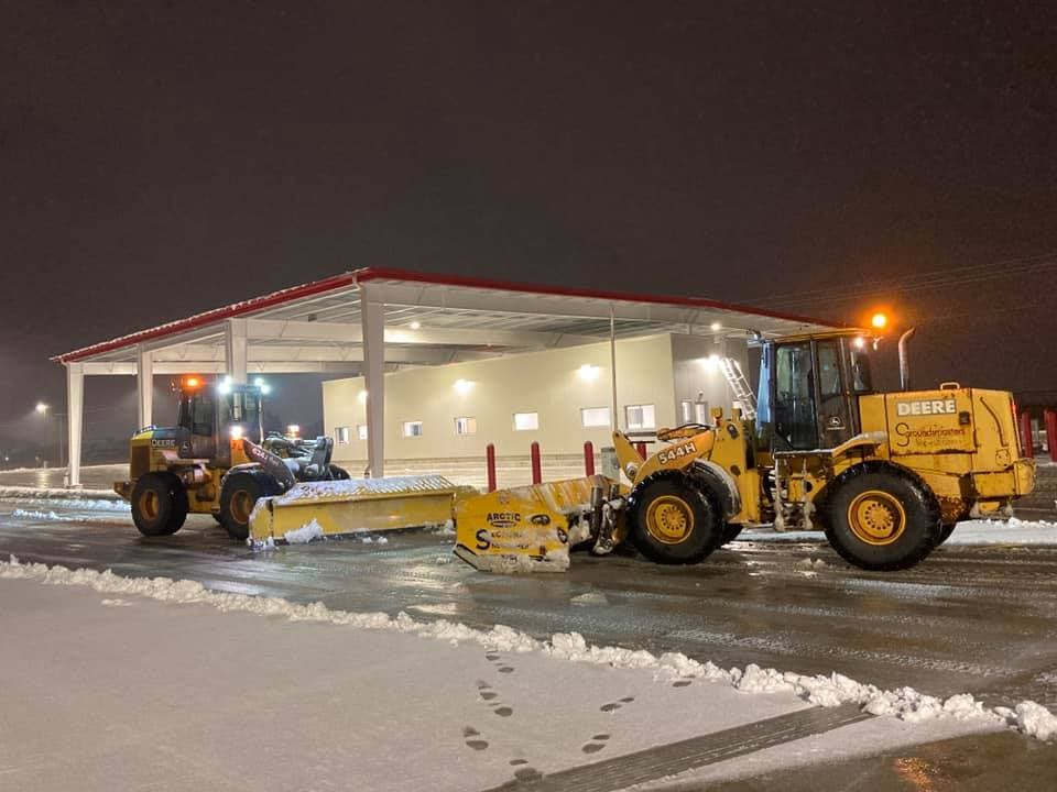 Loader Snow Clearing in Faribault, MN